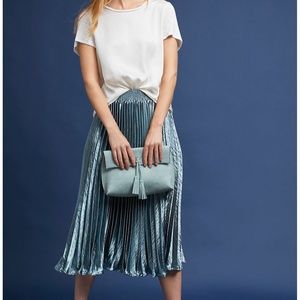 Anthropologie HD In Paris Gemma Pleated Skirt * XS (fits like a large)